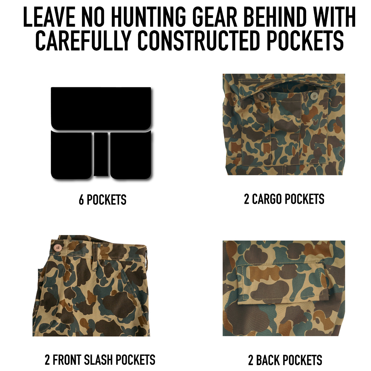 In collaboration with Bear Archery, the revered Fred Bear camouflage pattern comes to life through Rothco’s legendary outdoor apparel and gear, including our Tactical BDU Pants. Each item in the Fred Bear Camouflage collection has been crafted using the iconic Fred Bear camo pattern. www.defenceqstore.com.au