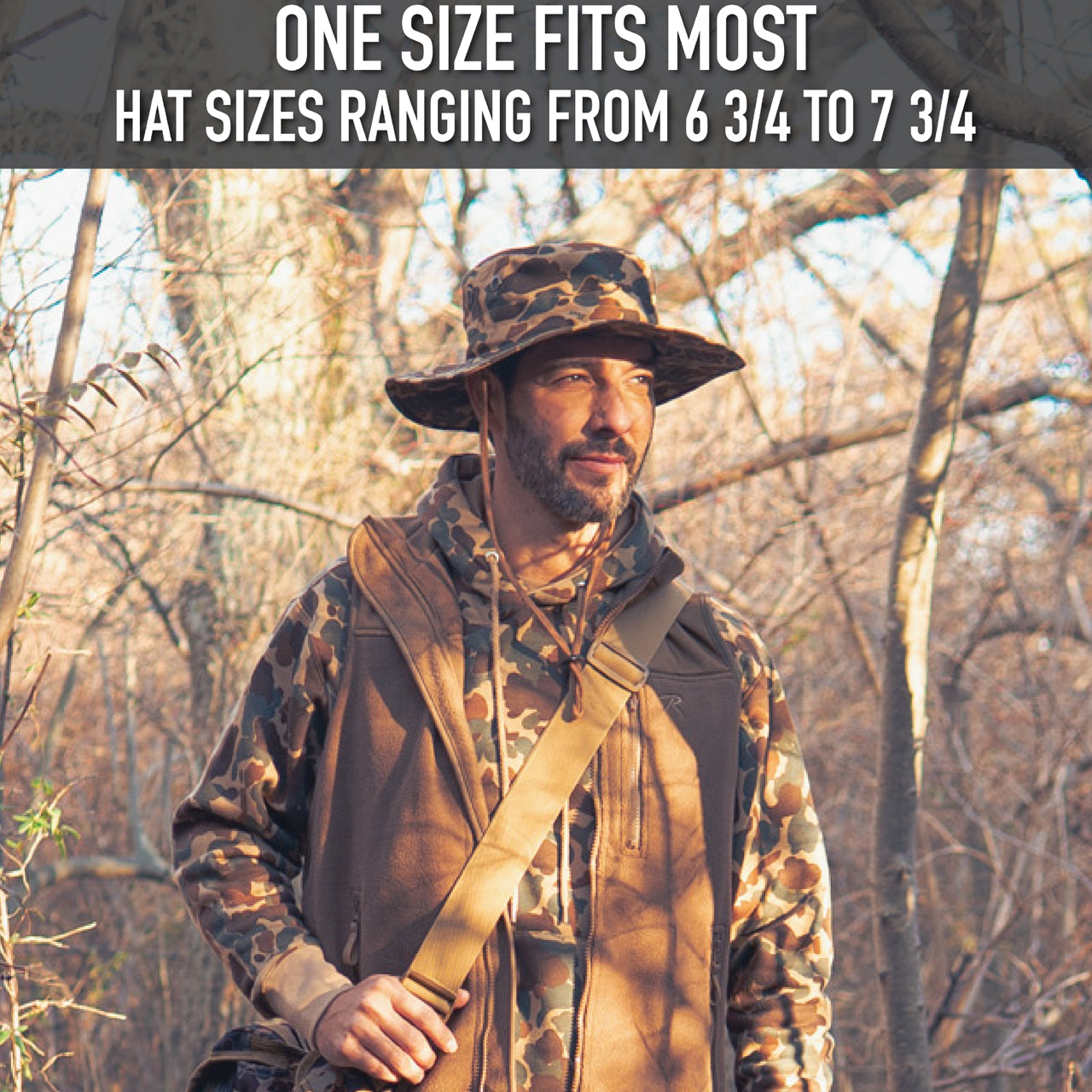In collaboration with Bear Archery, the revered Fred Bear camouflage pattern comes to life through Rothco’s legendary outdoor apparel and gear, including our Adjustable Boonie Hat. Each item in the Fred Bear Camouflage collection has been crafted using the iconic Fred Bear camo pattern. www.defenceqstore.com.au