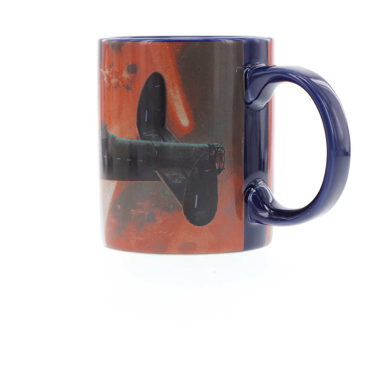 The mug showcases Harrison's artwork titled "Into the Cauldron" and includes a schematic of the aircraft in the base. Made from durable ceramic with an easy-grip handle and scratch-resistant finish, this mug is perfect for both hot and cold beverages. www.defenceqstore.com.au
