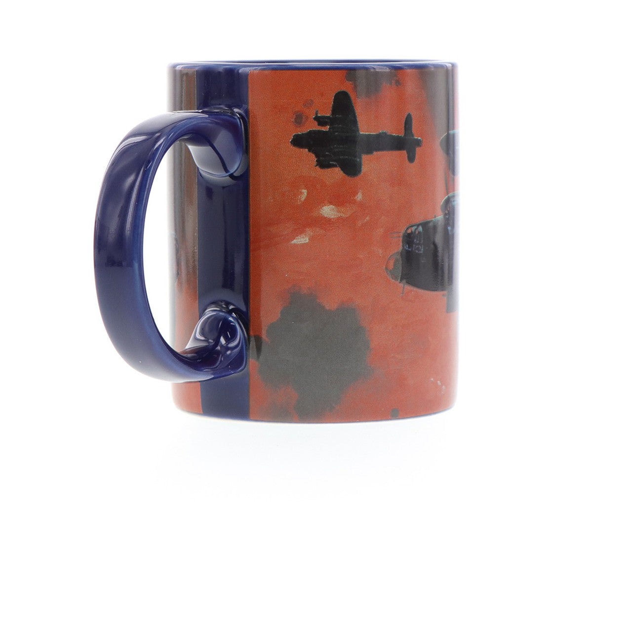 The mug showcases Harrison's artwork titled "Into the Cauldron" and includes a schematic of the aircraft in the base. Made from durable ceramic with an easy-grip handle and scratch-resistant finish, this mug is perfect for both hot and cold beverages. www.defenceqstore.com.au