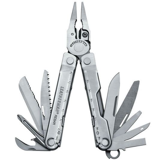 With the new Rebar, Leatherman fans will immediately recognize the iconic box-like shape found in Tim Leatherman's original PST design.  www.defenceqstore.com.au