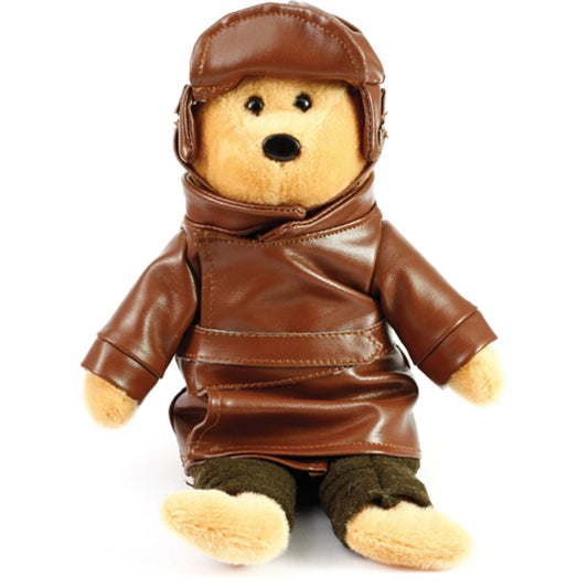 The Little Aussie WW1 Flyer Bear is a collectible that allows you to proudly share the adventurous spirit of all who served with the Australian Flying Corps in the Great War of 1914-1918. Whether it's for history enthusiasts, families with a connection to the war, or those who value community, this bear is a must-have addition to your collection. www.defenceqstore.com.au