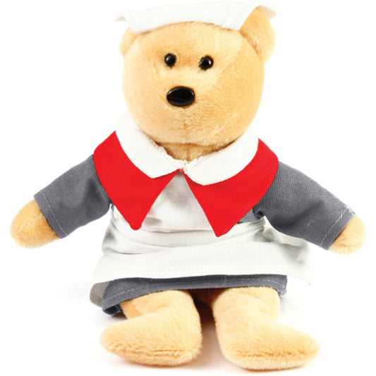 The Little Aussie WW1 Nurse Bear is a collectible that pays tribute to the volunteer nurses who served with the Australian Imperial Force during the Great War of 1914-1918. These brave women saved lives and gave hope to our diggers, and now you can honour their memory with this special bear. www.defenceqstore.com.au