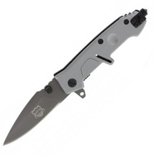 The Titan First Responder is a great knife to keep in the car or have around the house. The stainless-steel blade is sturdy and can be opened with one hand for easy use. www.defenceqstore.com.au