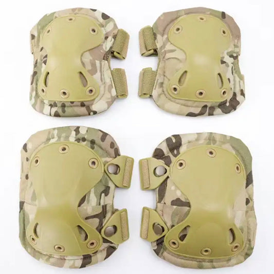 Experience the military lifestyle with our elbow & knee set - allowing you free range of motion without sacrificing protection. Crafted from durable nylon and high-impact polymer for lightweight protection and low drag, www.defenceqstore.com.au