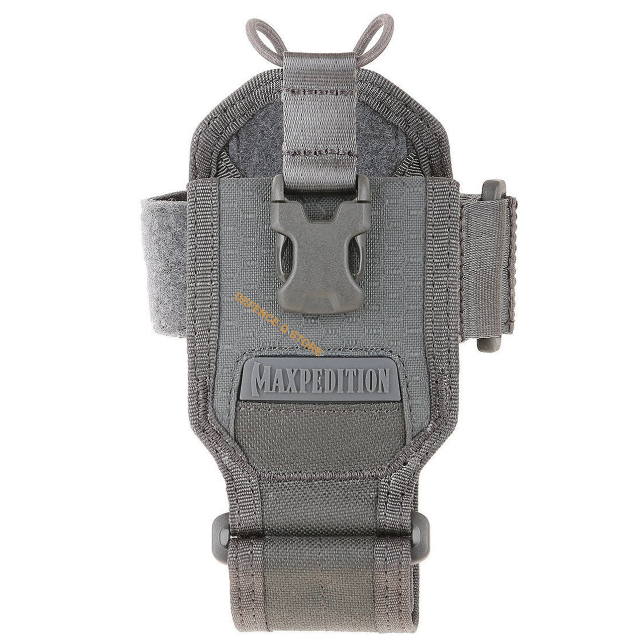 The RDP Radio Pouch has adjustable side and bottom hook & loop straps to fit a wide range of radio sizes. An adjustable top bungee retention with durable buckle keeps the radio secure. www.defenceqstore.com.au