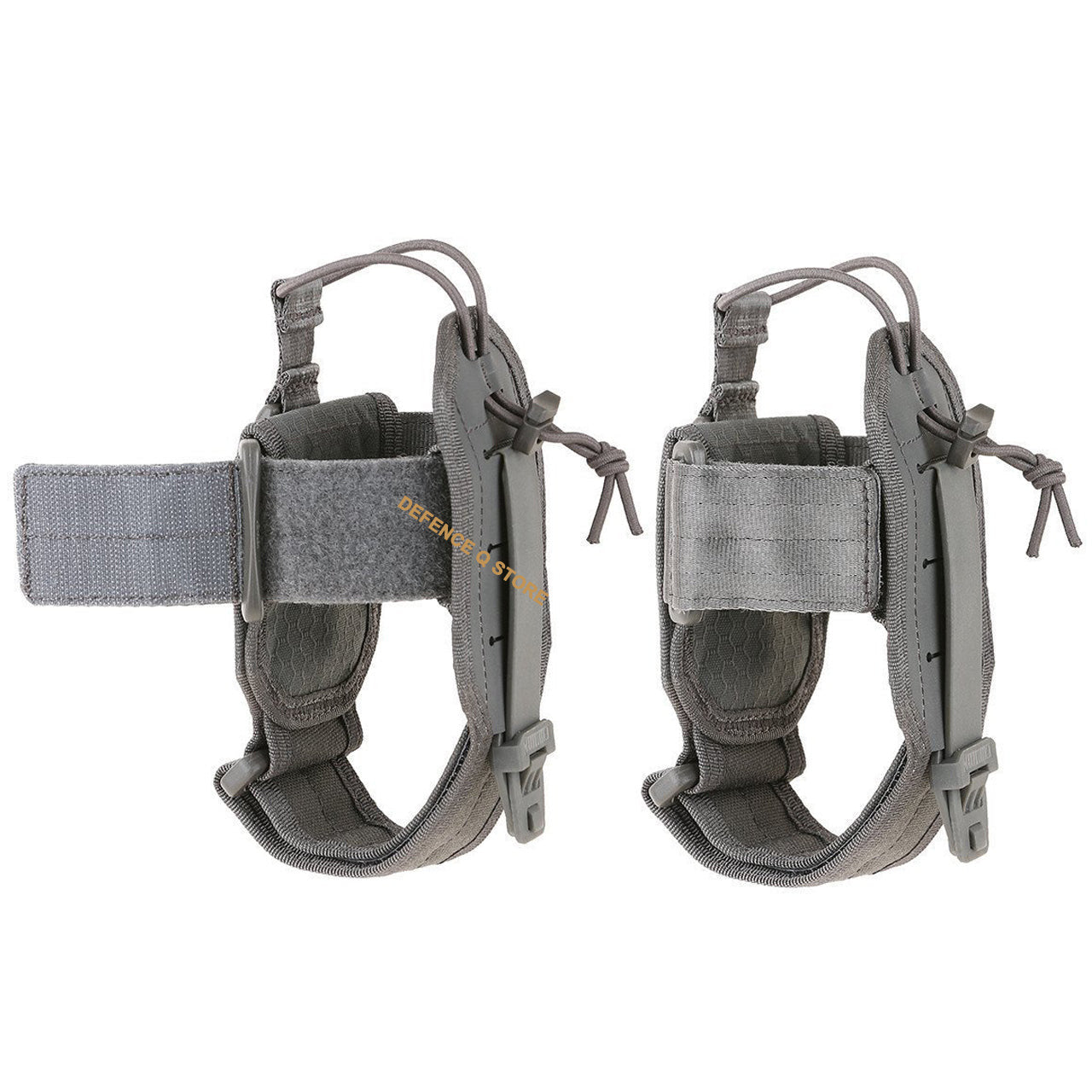 The RDP Radio Pouch has adjustable side and bottom hook & loop straps to fit a wide range of radio sizes. An adjustable top bungee retention with durable buckle keeps the radio secure. www.defenceqstore.com.au