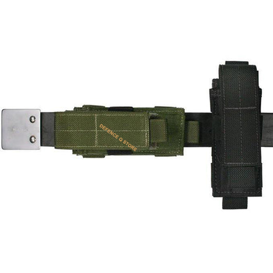 The length of sheath lids (both Single Sheath and Double Sheath) are adjustable with internal Velcro attachments for longer items or are completely removable for those who want the quickest access. www.defenceqstore.com.au