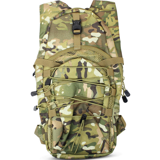 This 3 Litre hydration backpack is the perfect option to keep you hydrated on all your outdoor adventures. It is also a great everyday back pack as well with a separate compartment for the water bladder, leaving the bag with a main large compartment with another 4 small handy spots for your personal belongings. www.defenceqstore.com.au