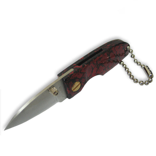 The Cobra Mouse Pocket Knife is the perfect blade to have on the go. With a stainless steel body and a grooved handle, it is comfortable to grip while maintaining strong pressure. www.defenceqstore.com.au red colour