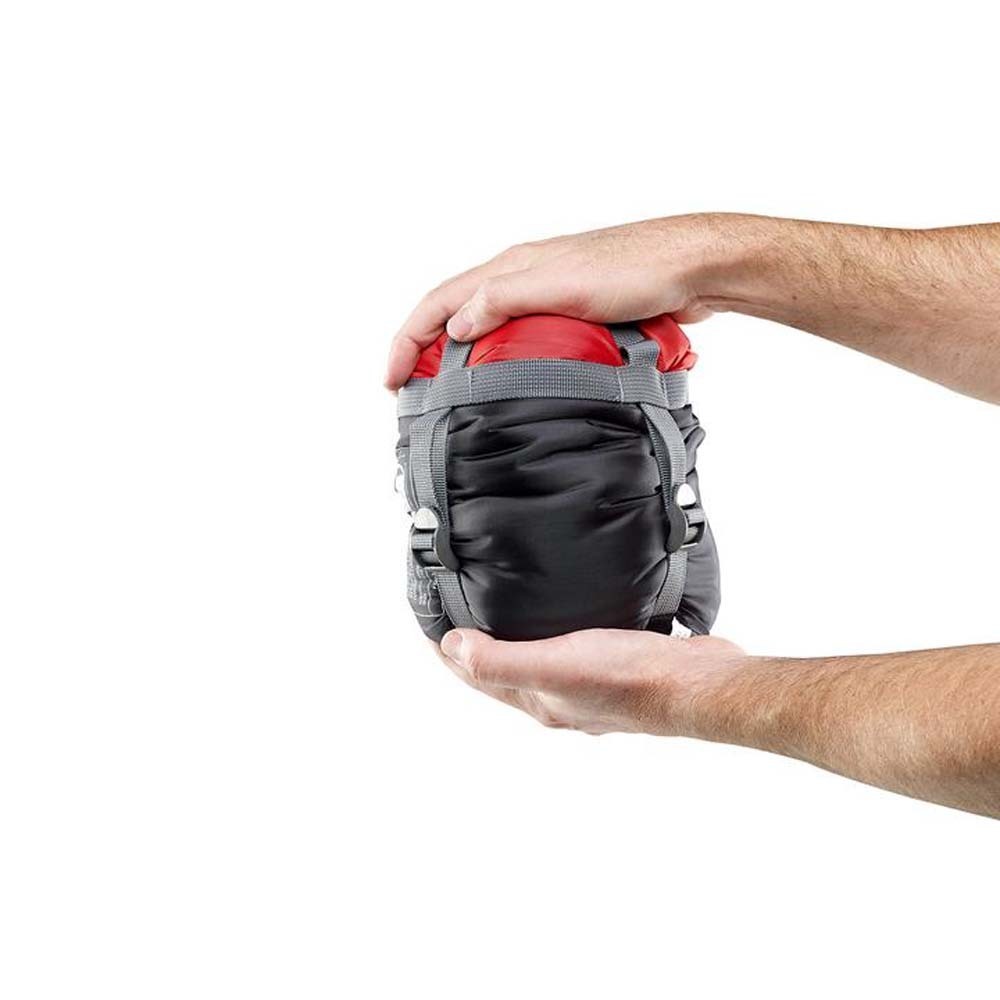 The Caribee Nepal 600 is an ultra compact 10C (comfort rating) sleeping bag that can compact down to a palm sized 16 x 14cm stuff sack for easy transport. This quality sleeping bag has a contoured body design with box foot construction providing additional comfort when you sleep. www.defenceqstore.com.au