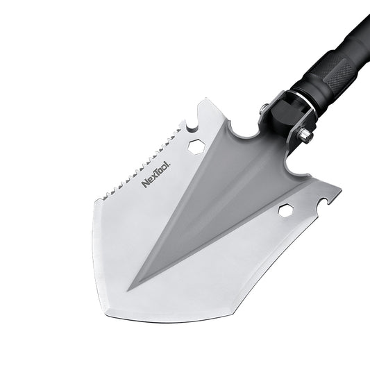 The NexTool Multi-Functional Detachable Shovel is engineered as a versatile outdoor tool system built for durability, portability and adaptability. Designed with a modular detachable handle system, it allows compact storage while delivering full-length functionality when assembled. www.defenceqstore.com.au