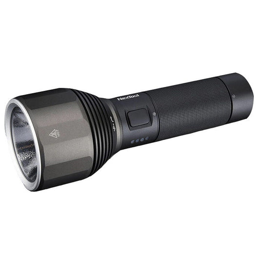 E-Series Rechargeable Torch Long Range High Beam, 6 Modes MAX Lumen: 2000lm MAX Distance: 380m Runtime: HIGH 3h / LOW 140h Battery: 1 x 26650 Battery (Included) Light Source: White Light LED Size: 164 (L) x 59 (Head D) x 34mm (Body D) / Weight: 265g Impact Resistance: 1m / Water Resistance: IPX7 (1m Underwater) www.defenceqstore.com.au