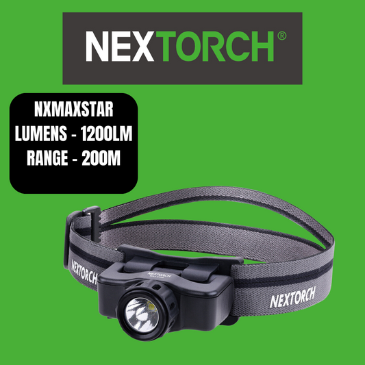 With the Max Star, the name can be taken literally:
Real 1200 ANS lumens and an unrivalled ingenious operating concept make this high-quality headlamp a valuable companion. www.defenceqstore.com.au