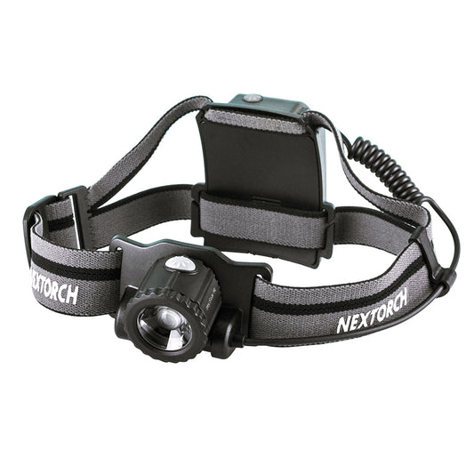 This weatherproof outdoor headlamp convinces with very good performance, foolproof operation and practical functions. The focusable light has a pleasantly natural, warm white colour. www.defenceqstore.com.au