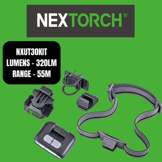 Thanks to the high-quality accessories included, the NEXTORCH UT30 Set is guaranteed to be ready for whatever comes its way. www.defenceqstore.com.au