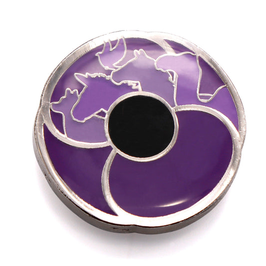 Honour our brave companions in conflict with this sensational Limited Edition MagnaBadge™. A beautiful addition to any collection or lapel, this wonderful Our Brave Companions MagnaBadge™ brings together the silhouettes of some of the most common war animals to help us commemorate their service alongside our armed forces. www.defenceqstore.com.au