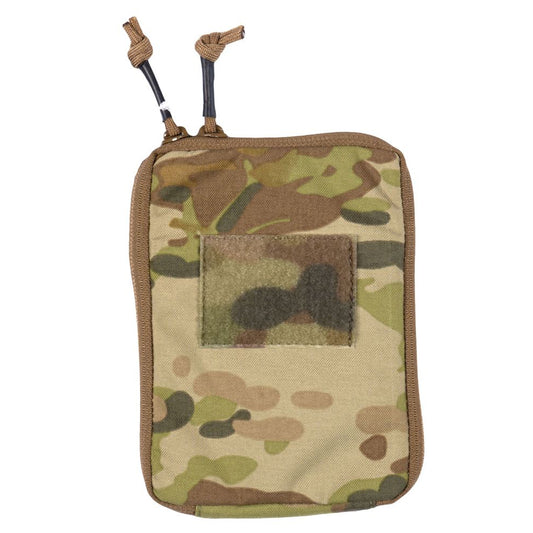 The Platatac All-Weather Notebook Cover zippered is a 'back to basics' style cover for our All-Weather Lined & Grid Notebook. Featuring a full zip-around opening, four loops for stationary and an external open-top sleeve the All-Weather Notebook Cover zippered is slim and lightweight making it perfect for the chest pocket. www.defenceqstore.com.au