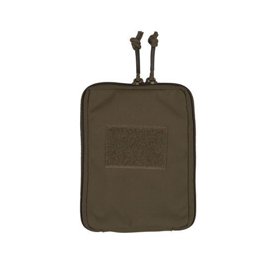 The Platatac All-Weather Notebook Cover zippered is a 'back to basics' style cover for our All-Weather Lined & Grid Notebook. Featuring a full zip-around opening, four loops for stationary and an external open-top sleeve the All-Weather Notebook Cover zippered is slim and lightweight making it perfect for the chest pocket. www.defenceqstore.com.au