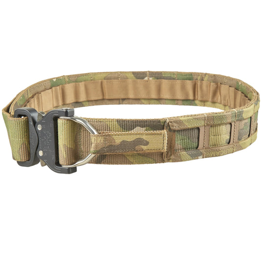 The MDAM SICC Belt is the latest iteration of our rigger-style operator/shooter belt. It has been upgraded with precision 'PALS' slots, laser cut from Tegris, a semi-rigid woven thermoplastic and a customised D-ring for hanging out of helicopters or to just hang your gloves. This creates a lightweight, flexible, yet stable platform for attaching various pouches, holsters, and accessories. www.defenceqstore.com.au