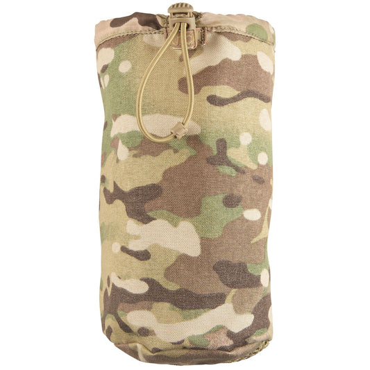 The Nalgene Bottle Pouch is designed to hold a 32oz wide or narrow mouth Nalgene 1L bottle, a 1L flask. It features a bungee drawcord to secure the water bottle. www.defenceqstore.com.au