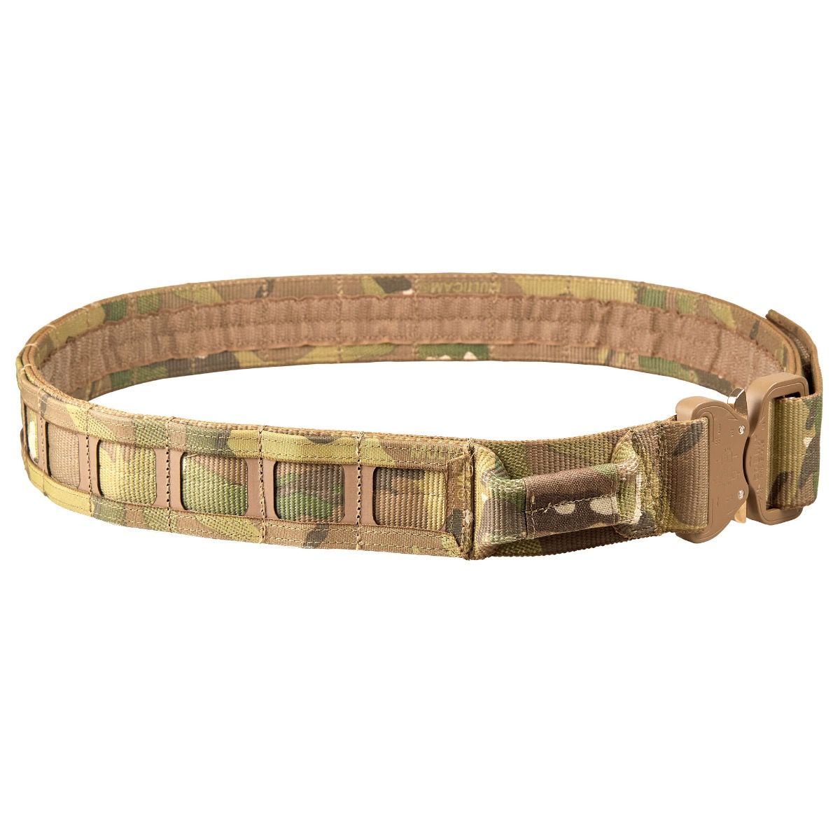 The SICC Belt Mk4 is the newest version of our classic and much-lauded rigger-style operator/shooter belt. It has been updated to include precision “PALS” slots, laser cut from a semi rigid woven thermoplastic called Tegris, to create a lightweight, flexible, yet rigid and stable first line platform to attach a wide range of pouches, holsters and accessories. www.defenceqstore.com.au
