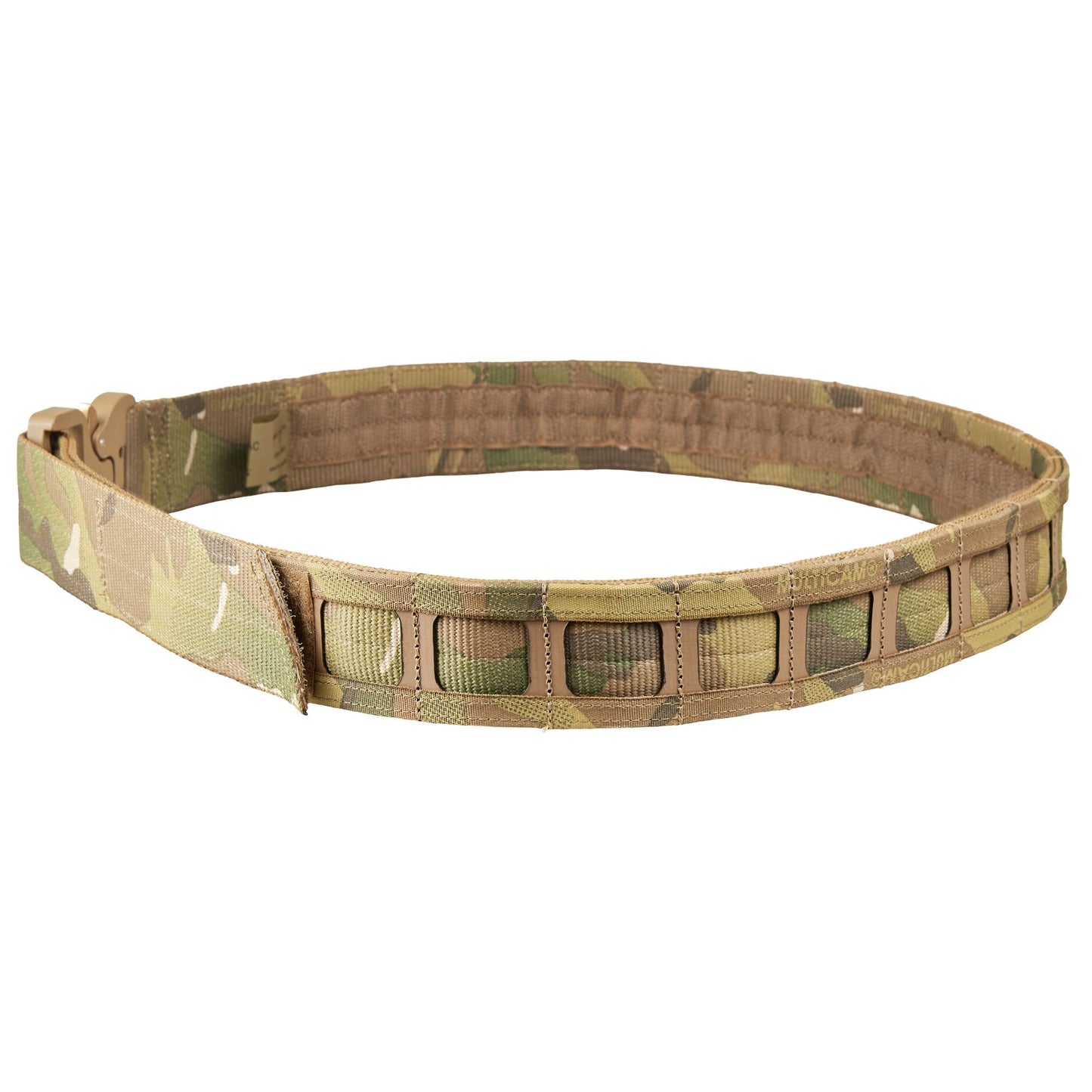 The SICC Belt Mk4 is the newest version of our classic and much-lauded rigger-style operator/shooter belt. It has been updated to include precision “PALS” slots, laser cut from a semi rigid woven thermoplastic called Tegris, to create a lightweight, flexible, yet rigid and stable first line platform to attach a wide range of pouches, holsters and accessories. www.defenceqstore.com.au