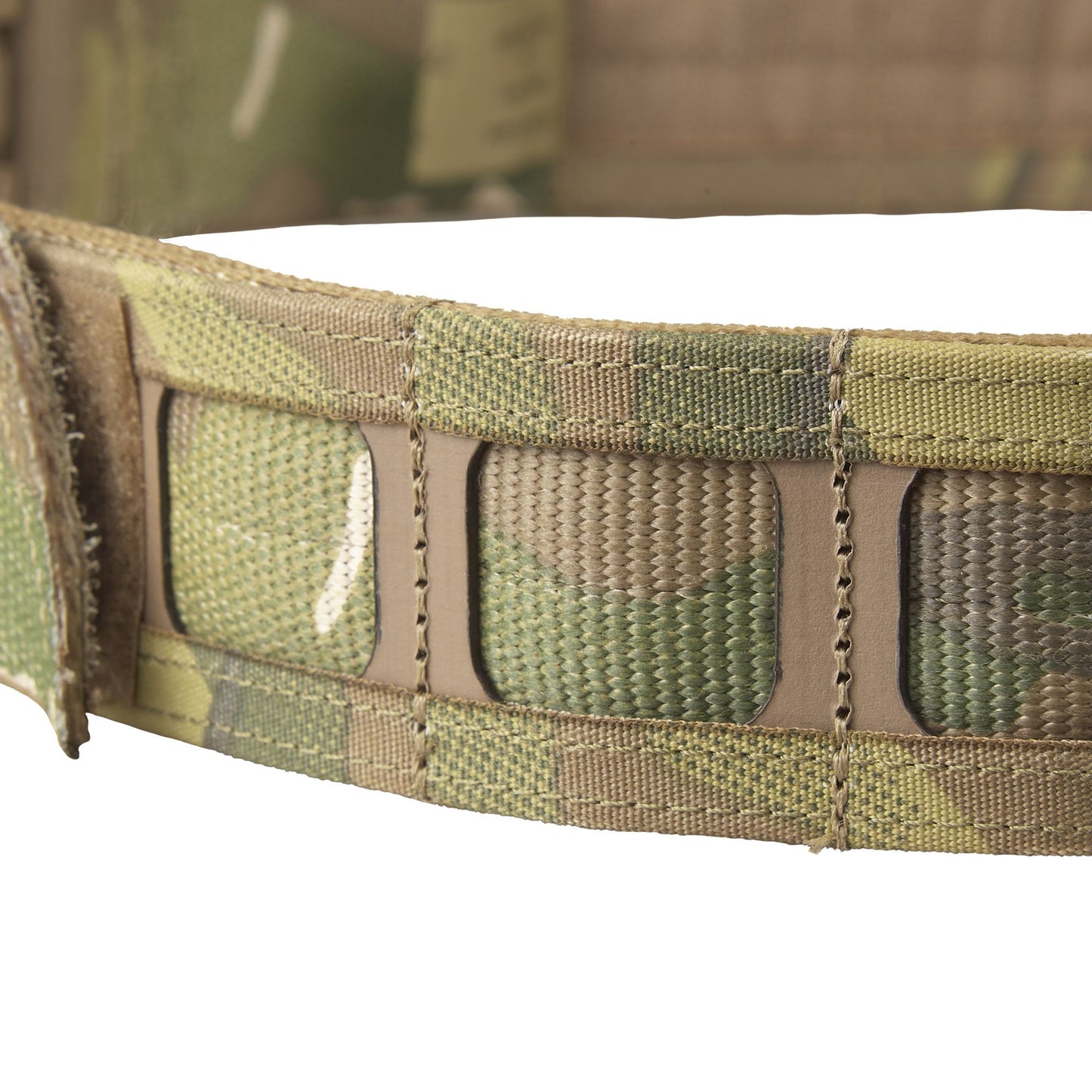 The SICC Belt Mk4 is the newest version of our classic and much-lauded rigger-style operator/shooter belt. It has been updated to include precision “PALS” slots, laser cut from a semi rigid woven thermoplastic called Tegris, to create a lightweight, flexible, yet rigid and stable first line platform to attach a wide range of pouches, holsters and accessories. www.defenceqstore.com.au