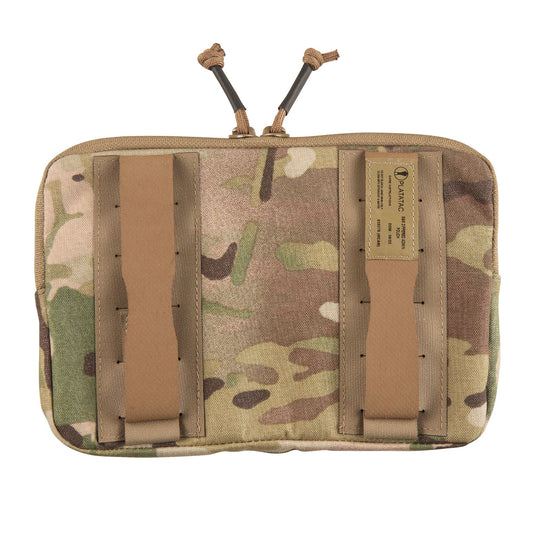 The PLATATAC S&M Zippered Admin Pouch is a large, low-profile admin pouch designed for plate carrier and chest rig use so that you can store and organise all your field administration needs in one location. www.defenceqstore.com.au