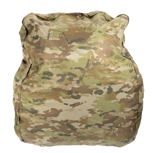 The Platatac 110L LW Pack Cover is a near essential item for the organized operator. Regardless of what waterproofing you may be doing inside your pack, you should be waterproofing the outside, so your pack doesn’t absorb 4 litres (read kilograms) for you to lug around. www.defenceqstore.com.au
