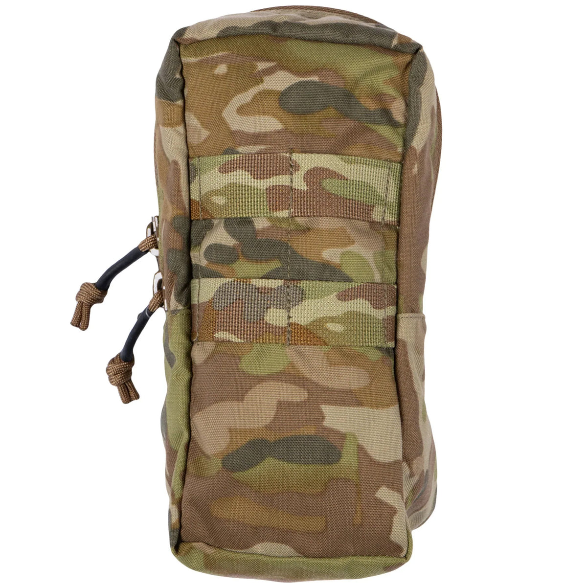 The Accessories Small Flask is designed to fit a 1LT flask, 1L Nalgene bottle with cup, or just the right amount of mission essential items, without being cumbersome and interfering with the users' freedom of movement. www.defenceqstore.com.au