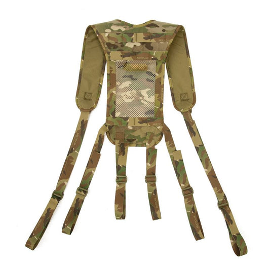The harness has 3mm foam padding sandwiched between 500 Denier nylon for comfort, whilst not adding excess layers that will cause discomfort when worn under armour or pack straps. www.defenceqstore.com.au
