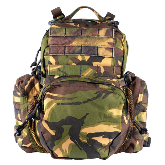 Based on our famous Echo hydration pack, the Bullock Echo MK3 is the newest addition to our small assault/combat sustainment pack range. The Bullock Echo MK3 bridges the gap between a hydration carrier and small day packs and with an integral helmet/cargo cradle, it’s a highly versatile piece of kit. www.defenceqstore.com.au
