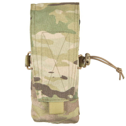 The Double M4/AK Pouch will fit up to two M4/AK Magazines, or a Smoke Grenade, and work as an exigent holster. This pouch has been designed to be a crossover between closed flap and shingle style pouches. The Double M4 features internal elastic retention to ensure magazines do not fall out from the pouch while the Velcro Flap has been disengaged. This functionality enables the Double M4 Pouch to be used as a double shingle when in CQB. www.defenceqstore.com.au