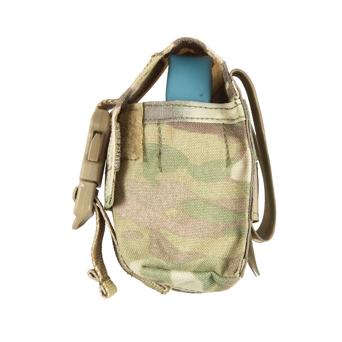 A 19mm ITW clip, combined with a Velcro hook & loop closure, ensures positive retention of EO devices, without impeding release when needed. At 2 MOLLE columns wide, it’s also small enough to mount on belts or plate carriers. www.defenceqstore.com.au where the army shops
