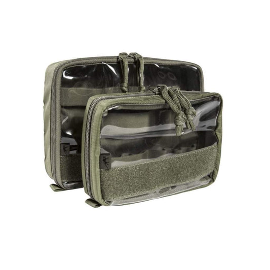 MOLLE System First Aid Kit with quick-access system. The panel with loops for individual loading can be lifted out. www.defenceqstore.com.au