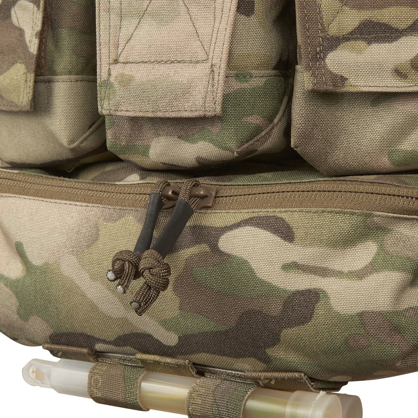 The magazine pouches have adjustable/removable lids to allow larger magazines, such as AK47 mags to be carried or allow easier access to mags by removing the flaps all together. They can also accommodate a pistol, black means (Baofeng) radio or a smoke grenade if required. Bungee retention around the mag pouches provides additional security for stowed items. www.defenceqstore.com.au
where the army shops