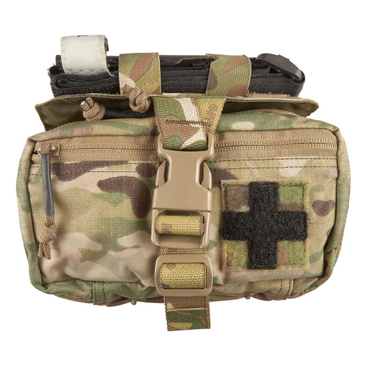 The Platatac Tear Away Med Pouch Horizontal (TAMPH) is a ambidextrous, horizontally mountable, compact, well laid out solution to store your individual first aid kit (IFAK), it can be mounted on any MOLLE/PALS platform or first-line belt and rapidly deployed in a matter of seconds for when you need it most. www.defenceqstore.com.au