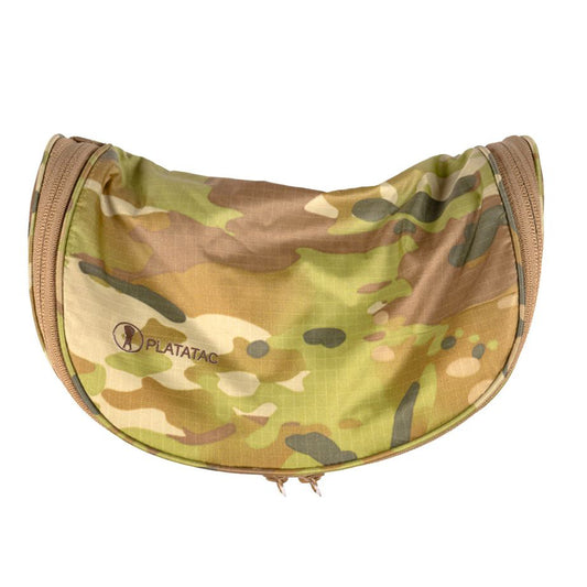 Designed to be compact & light, the PLATATAC Ultralight Toiletries bag is perfect to keep your bathroom essentials sorted at home or away. A simple internal compartment with a mesh divider help organise your toiletries. www.defenceqstore.com.au