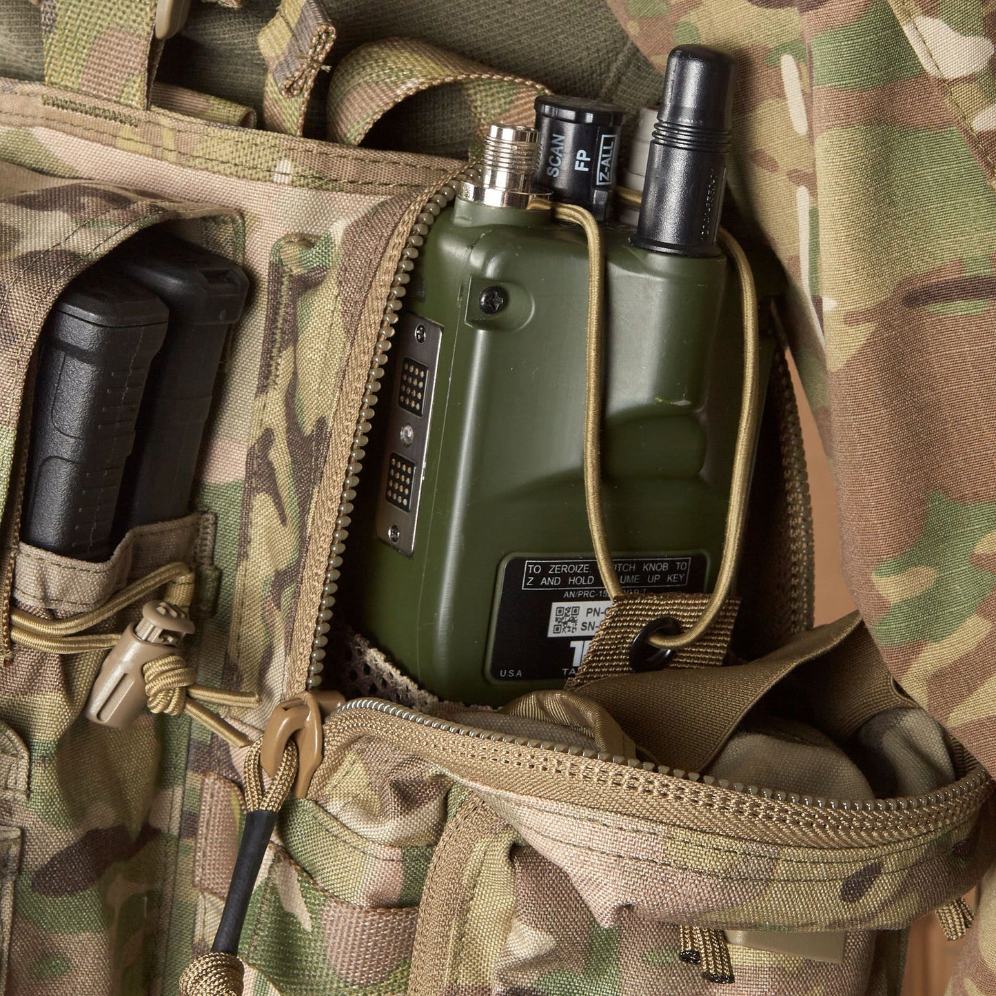 The PLATATAC VM load-bearing CAF MOD chest rig is an ambidextrous, general-purpose, no-frills, load carriage solution designed with flexibility and ease of use in mind. It is designed to work as a standalone chest rig,or mounted to a plate carrier via quick release ITW clips. It features a large zipper in the middle for easy donning and doffing when wearing cold weather kit, or with armour. www.defenceqstore.com.au where the army shops