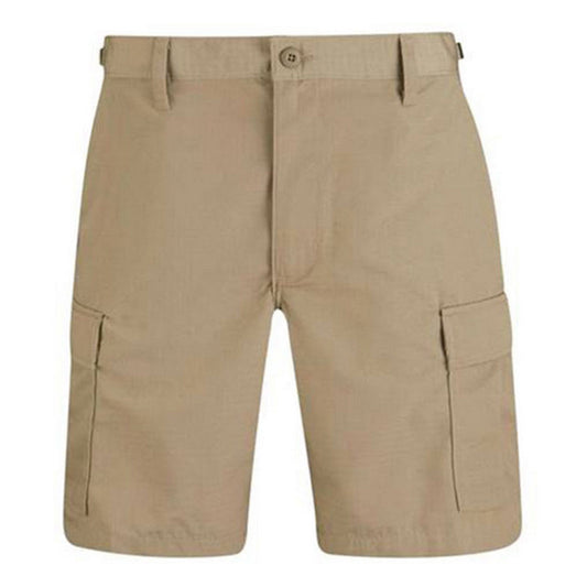 Constructed from Propper's durable Polycotton Ripstop fabric, these BDU (Battle Dress Uniform) Shorts are a fully functional option. Featuring a secure zip fly opening and six easily accessible pockets, four with button down flaps, they make an ideal duty wear for military and security personnel, law enforcement or field sports enthusiasts. www.defenceqstore.com.au