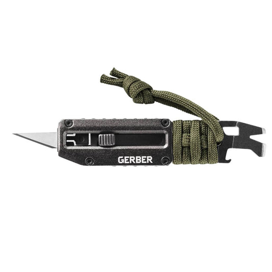 As the name suggests, the Prybrid X is a hybrid tool, blending the best of a replaceable hobby blade knife and a compact multi-tool. Eliminating the need for a sheath, this tool is meant to be carried in pocket or on a keychain offering immediate access to the 8 tools it houses. www.defenceqstore.com.au