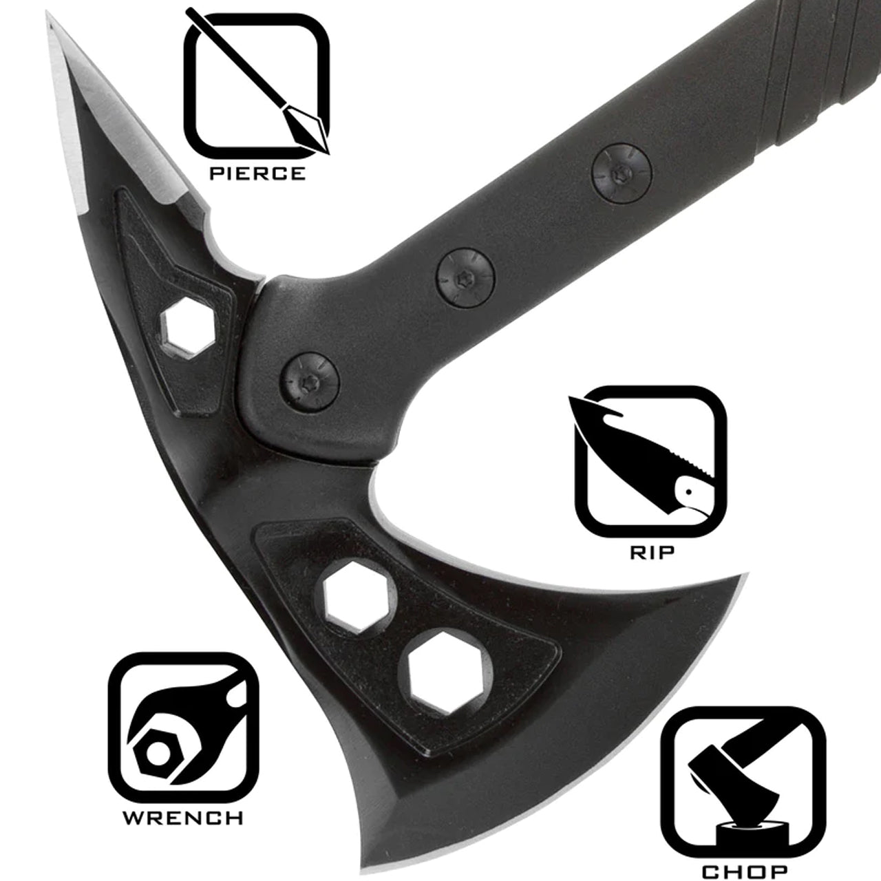 With a REAPR 11000 TAC Hawk Axe tactical survival axe in your outdoor survival kit, you’ll be prepared for anything. Designed for breaching, this versatile axe is perfect for camping, hunting and survival. www.defenceqstore.com.au