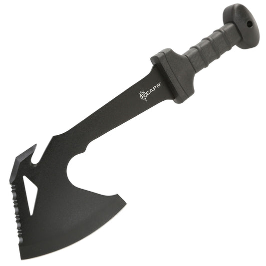 Defeat is not an option with the REAPR 11020 Meridius Battle Axe. When conditions in the wild get rough, this rugged multi tool will clear your way to safety. It’s 18 3/4” long with a 5 3/4” dual-headed blade (axe and ripper). www.defenceqstore.com.au
