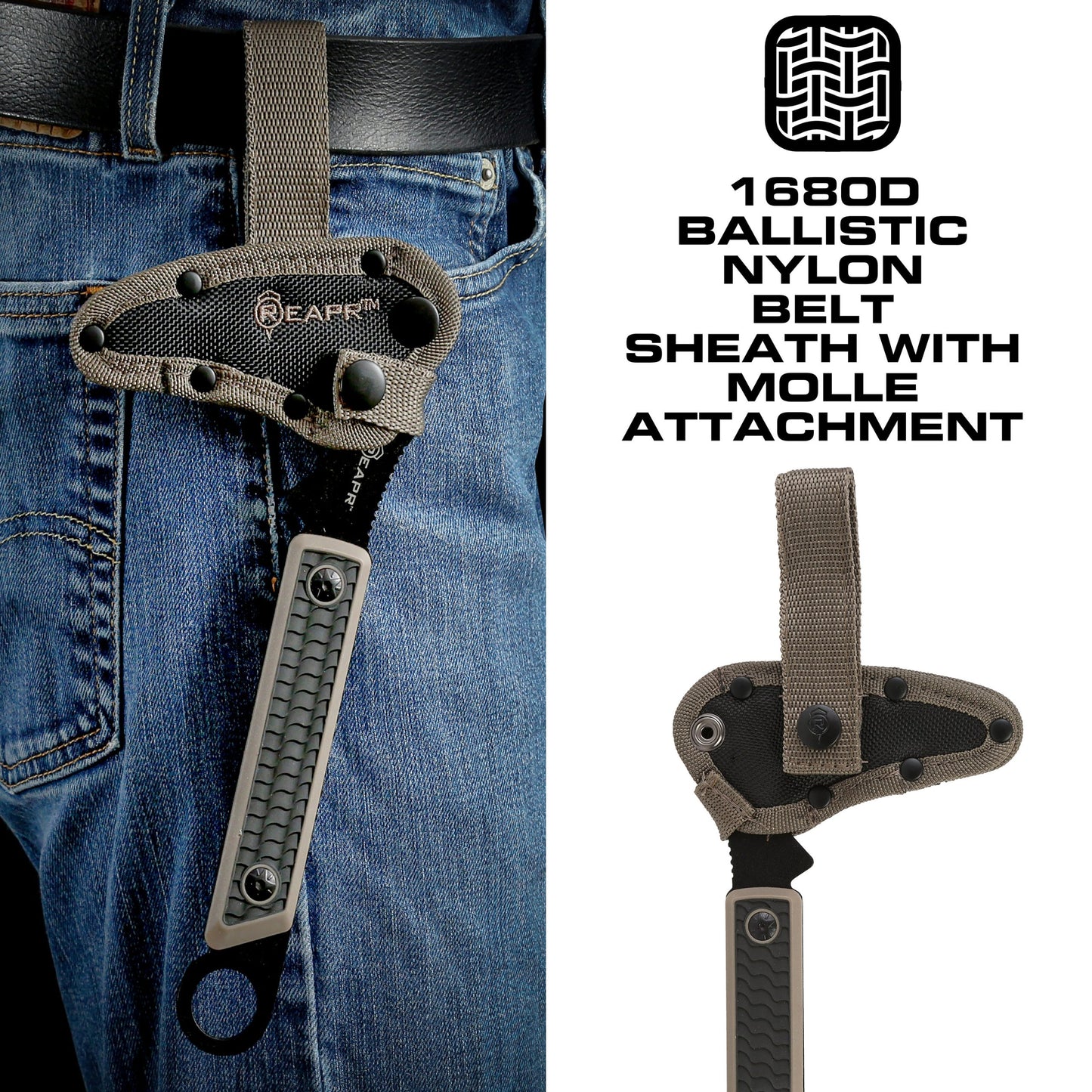 There aren’t too many cutting tasks the Versa Karambit can’t tackle with ease. The 3-1/2” full-tang talon blade will cut through cut nylon strapping, canvas and heavy materials without hesitation while the powder-coated 420 stainless steel construction is strong, sturdy and ideal for re-sharpening when the time comes. www.defenceqstore.com.au