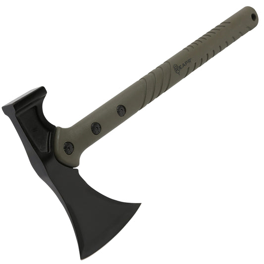 The Sparrow Hammer Axe gives you the utility for camping trips and wilderness survival prep with a design that sets this axe apart from the crowd. The Sparrow is a two-in-one axe and hammer combination that matches quality with functionality. www.defenceqstore.com.au