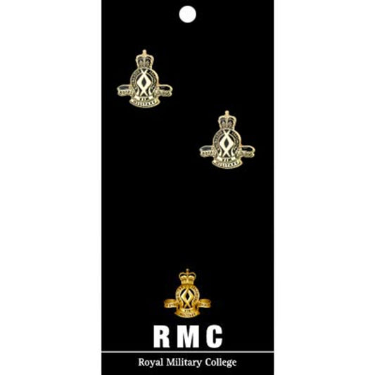Royal Military College Corps of Staff Cadets (RMC) 20mm full colour enamel cuff links. These beautiful gold plated cuff links are the perfect accessory for work or functions. www.defenceqstore.com.au
