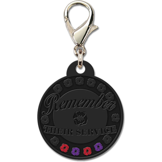 These purple and red poppies are a beautiful tribute to the special bond between servicemen and women and war animals. They symbolize the bravery and sacrifice of these incredible animals who have served alongside our military. By wearing these poppies, we honour their service and show our support for the organisations that care for them. www.defenceqstore.com.au