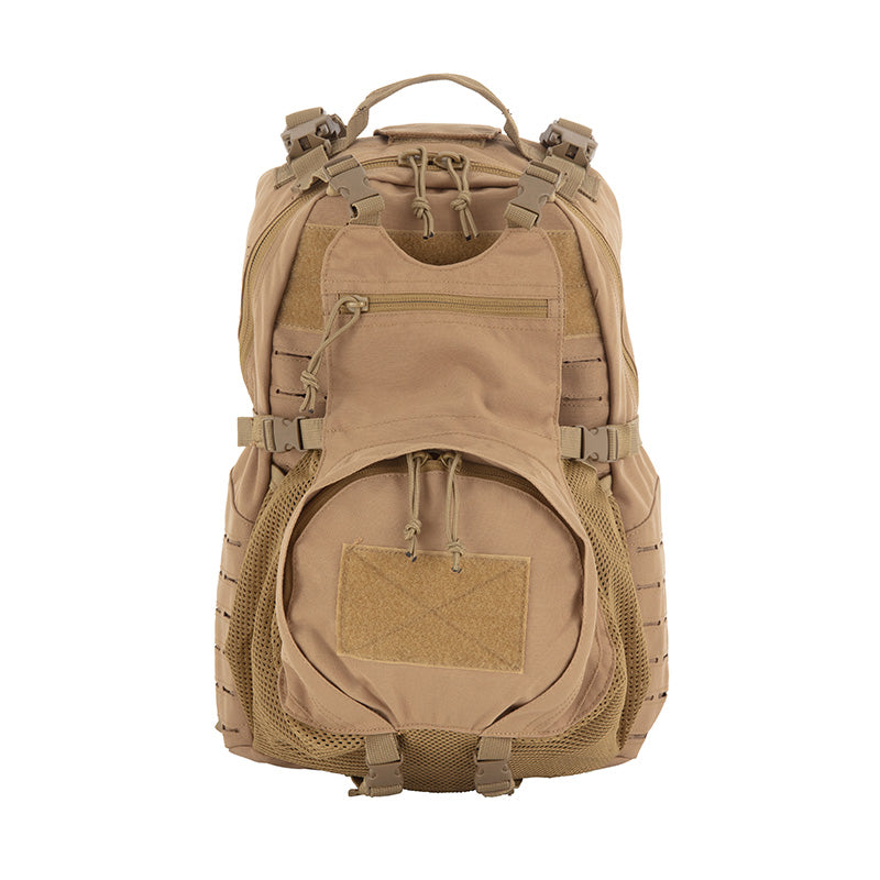 The Removable Operator Pack is built for even your most difficult mission in the field. Designed to carry your helmet and tactical gear for quick access. In the main compartment is a sleeve for your water bladder please inner side pockets for 1LT flasks or other gear around that size. www.defenceqstore.com.au