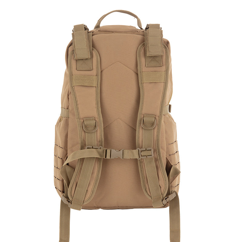 The Removable Operator Pack is built for even your most difficult mission in the field. Designed to carry your helmet and tactical gear for quick access. In the main compartment is a sleeve for your water bladder please inner side pockets for 1LT flasks or other gear around that size. www.defenceqstore.com.au